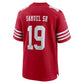 SF.49ers #19 Deebo Samuel Sr Scarlet Team Game Football Jersey