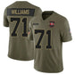 SF.49ers #71 Trent Williams Limited Salute To Service Stitched American Football Jerseys