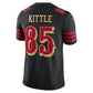 SF.49ers #85 George Kittle 2025 Rivalries Collection Limited Jersey - Black Stitched American Football Jerseys