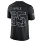 SF.49ers #85 George Kittle Black 2026 Salute to Service Stitched Limited Football Jersey