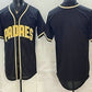San Diego Padres Blank 2026 Black Fashion Cool Base Jersey