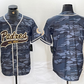 San Diego Padres Blank Gray Camo Cool Base Stitched Jersey Baseball Jersey