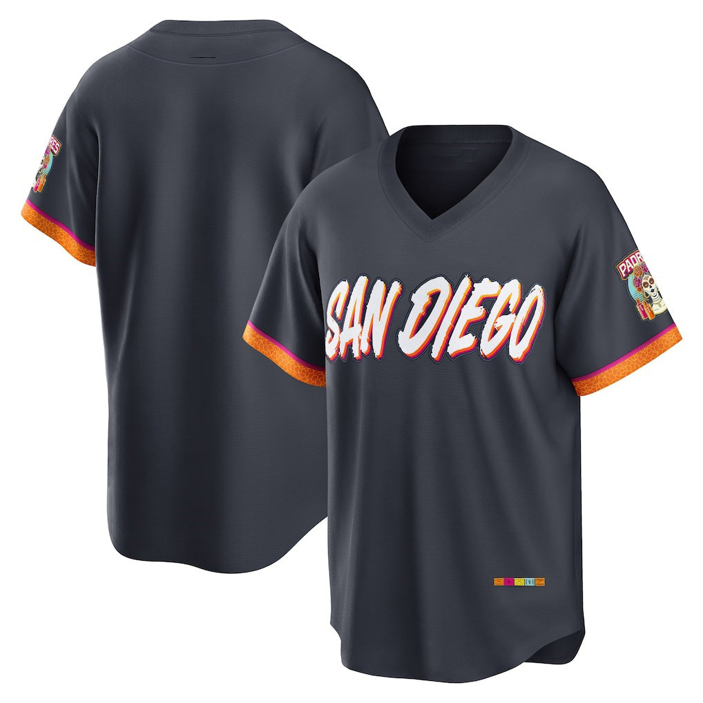 San Diego Padres Obsidian 2026 City Connect Stadium Stitched Baseball Jersey