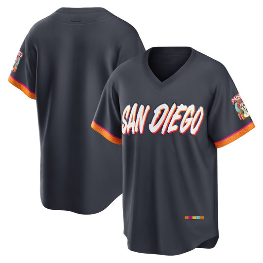 San Diego Padres Obsidian 2026 City Connect Stadium Stitched Baseball Jersey