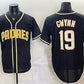 San Diego Padres #19 Tony Gwynn 2026 Fashion Replica Black Out Stitched Baseball Jersey
