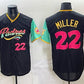 San Diego Padres #22 Mason Miller 2022 Black City Connect Cool Base Stitched Baseball Jersey
