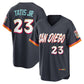 San Diego Padres #23 Fernando Tatis Jr. Obsidian 2026 City Connect Stadium Stitched Baseball Jersey