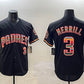 San Diego Padres #3 Jackson Merrill Black Mexico Cool Base Stitched Baseball Jersey