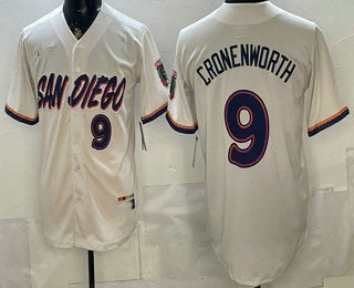 San Diego Padres #9 Jake Cronenworth Cream 2026 City Connect Baseball Jersey