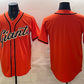 San Francisco Giants Blank Orange Cool Base Stitched Baseball Jersey