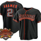 San Francisco Giants #2 Willy Adames Black 2026 Alternate Stadium Stitched Baseball Jersey