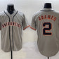 San Francisco Giants #2 Willy Adames Gray Cool Base Stitched Baseball Jersey