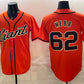 San Francisco Giants #62 Logan Webb Orange Cool Base Stitched Baseball Jersey