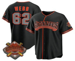 San Francisco Giants #62 Wilkin Ramos Black 2026 Alternate Stadium Stitched Baseball Jersey