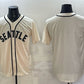 Seattle Mariners Blank Cream Alternate Stitched Baseball Jersey
