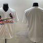 St. Louis Cardinals Blank White Cool Base Stitched Baseball Jersey