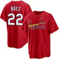 St. Louis Cardinals #22 Joshua B¨¢ez Red Cool Base Stitched Baseball Jersey
