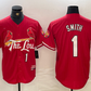 St Louis Cardinals #1 Ozzie Smith Red 2024 City Connect Limited Stitched Baseball Jersey