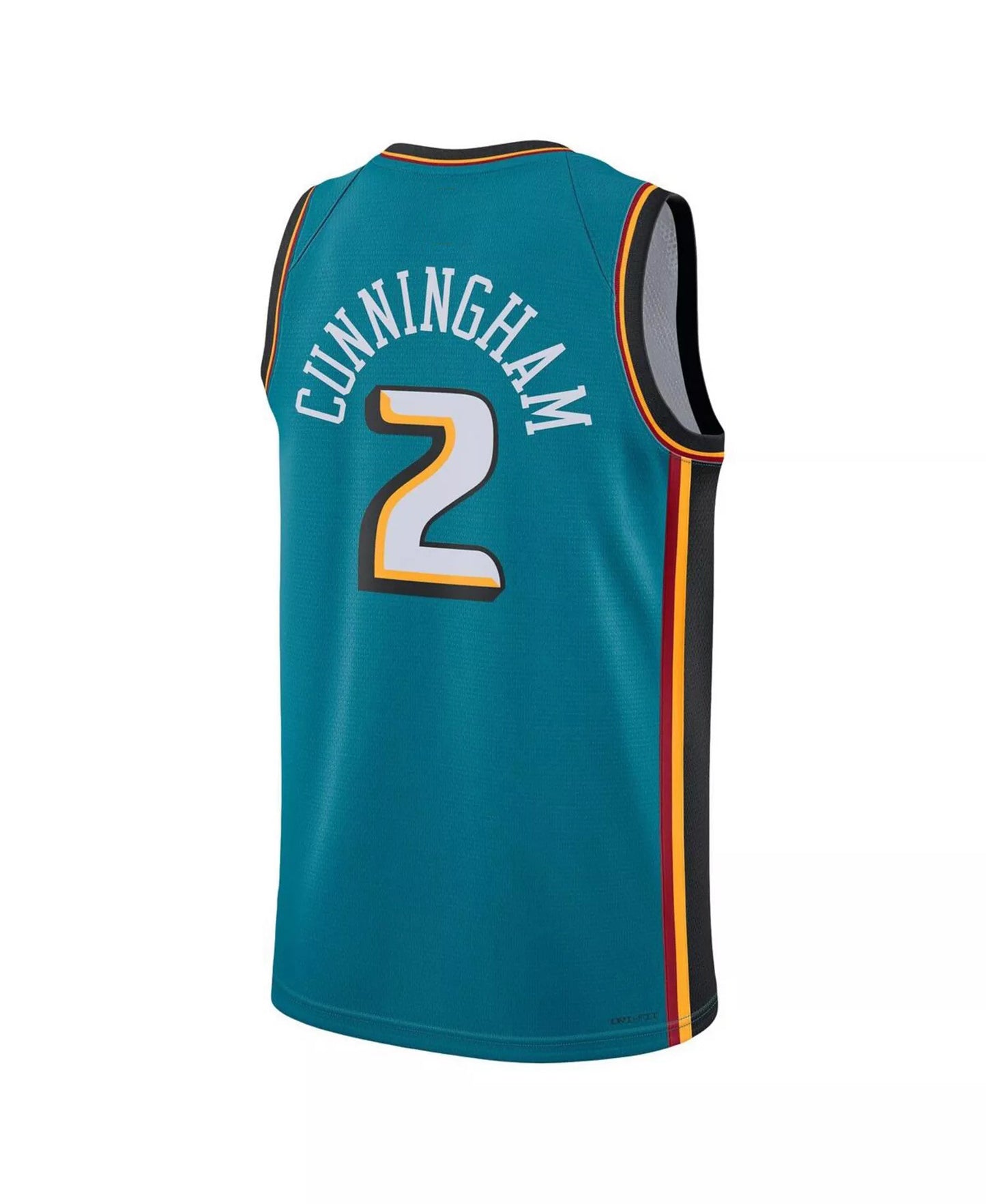T.Detroit #2 Cade Cunningham Pistons 2022-23 Swingman Jersey - Classic Edition Stitched American Basketball Jersey