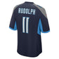 T.Titans #11 Mason Rudolph Navy Game Stitched American Football Jerseys