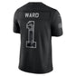 T.Titans #1 Cameron Ward Black 2026 Salute to Service Stitched Limited Football Jersey