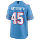 T.Titans #45 Kylen Granson Light Blue Team Game Football Jersey