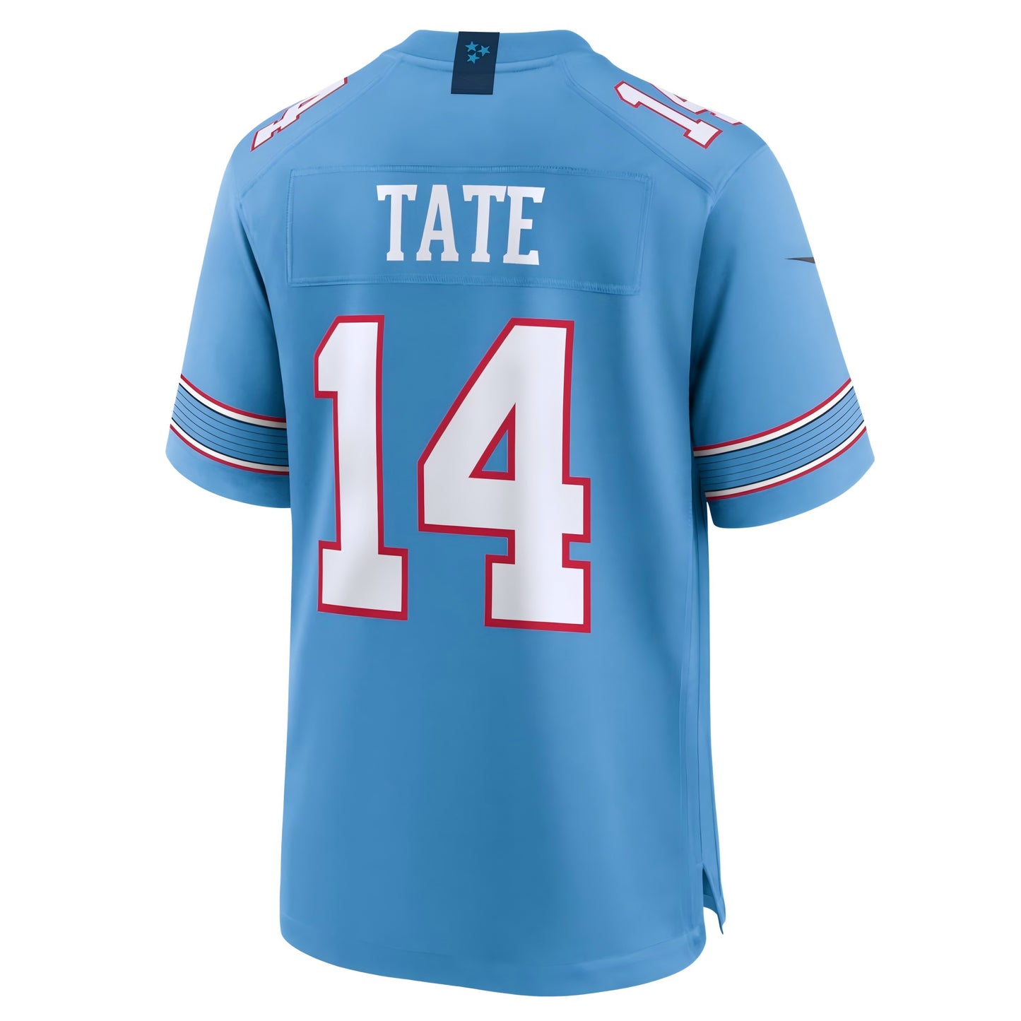 T.Titans #14 Carnell Tate Light Blue Stitched American Football Jersey