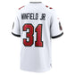 TB.Buccaneers #31 Antoine Winfield Jr. White 50th Season Patch Game Stitched American Football Jerseys