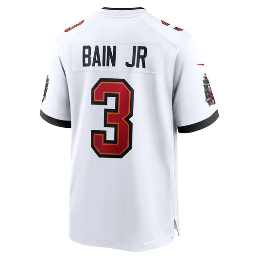 TB.Buccaneers #3 Rueben Bain Jr. White Game Stitched American Football Jersey