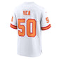 TB.Buccaneers #50 Vita Vea '76 White 50th Season Game American Football Jerseys