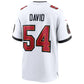 TB.Buccaneers #54 Lavonte David White 50th Anniversary Game Stitched American Football Jerseys