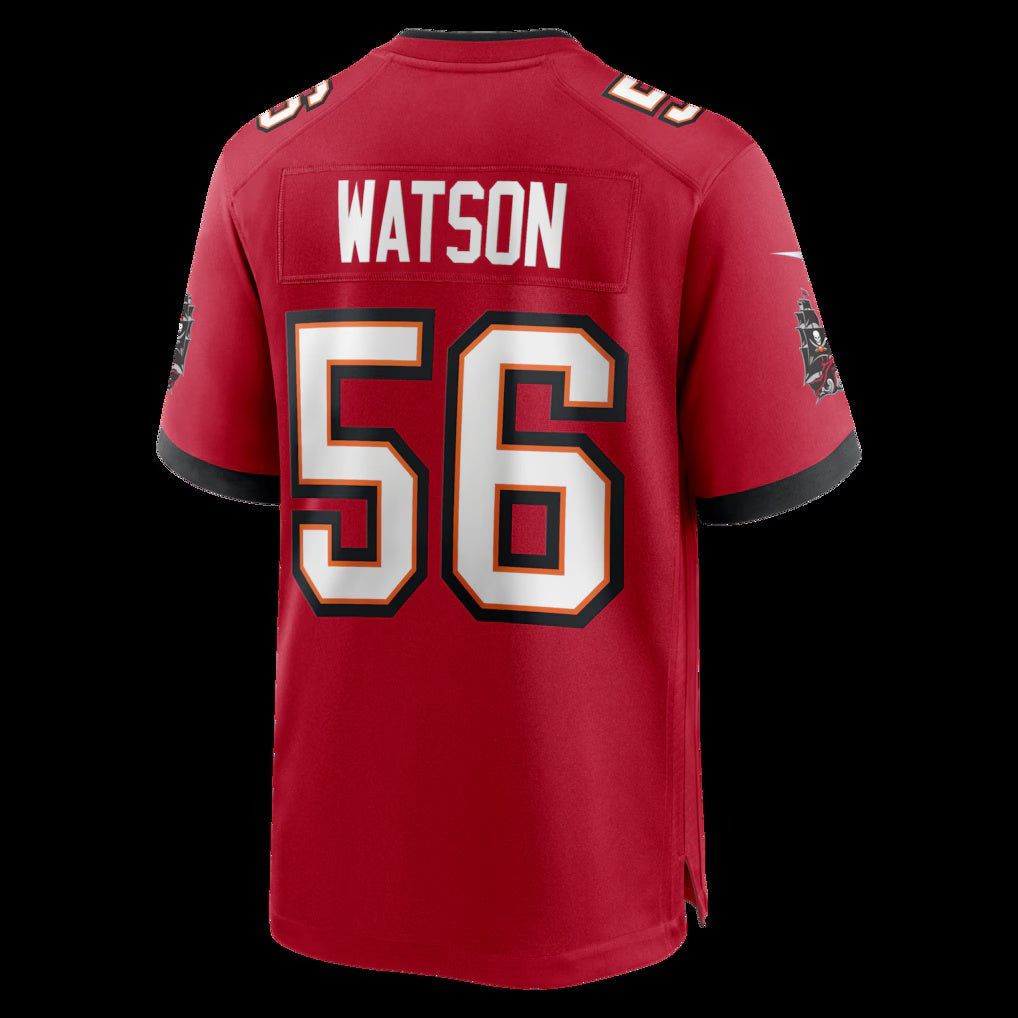 TB.Buccaneers #56 Desmond Watson Red Team Game American Football Jerseys