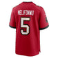 TB.Buccaneers #5 Ifeatu Melifonwu Red Team Game Football Jersey