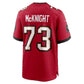 TB.Buccaneers #73 Deshawn McKnight Red Team Game Football Jersey