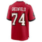 TB.Buccaneers #74 Garret Greenfield Red Team Game Stitched American Football Jerseys