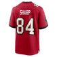 TB.Buccaneers #84 Bauer Sharp Red Team Game  American Football Jerseys