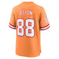 TB.Buccaneers #88 Cade Otton Orange Throwback Game Stitched American Football Jerseys