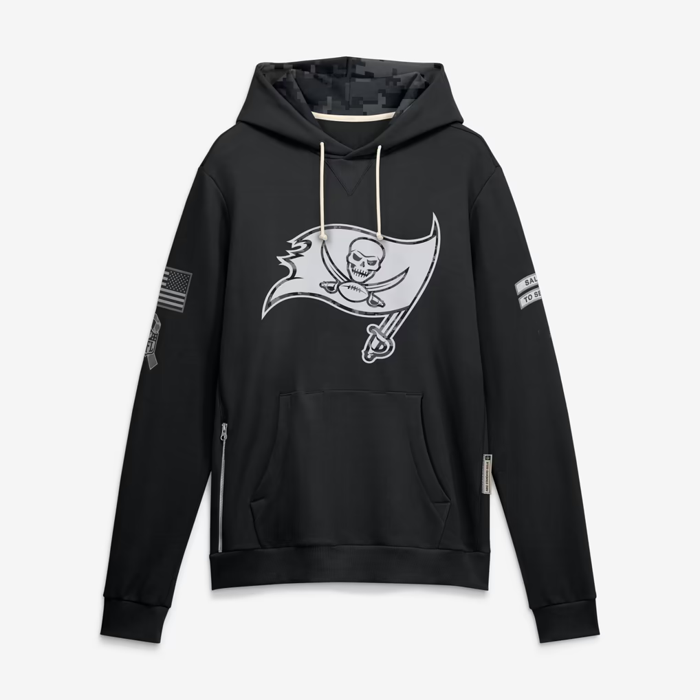 TB.Buccaneers 2026 Salute To Service Club Pullover Hoodie Cheap sale Birthday and Christmas gifts Stitched American Football Jersey