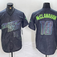 Tampa Bay Rays #18 Shane McClanahan Number Charcoal 2024 City Connect Limited Stitched Baseball Jersey