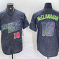 Tampa Bay Rays #18 Shane McClanahan Number Charcoal 2024 City Connect Limited Stitched Baseball Jersey