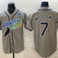 Tampa Bay Rays #7 Carson Williams Gray 2026 AL East Champions Patch Vapor Limited Stitched Baseball Jersey