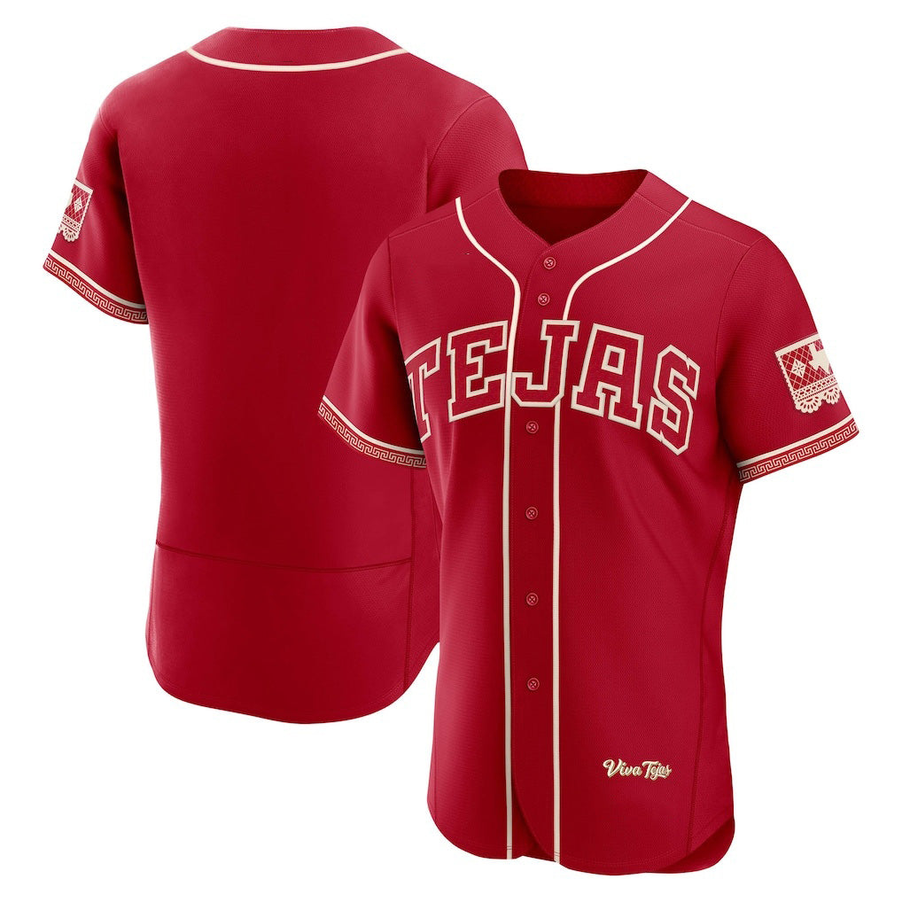 Texas Rangers Red 2026 City Connect Authentic Stitched Baseball Jersey