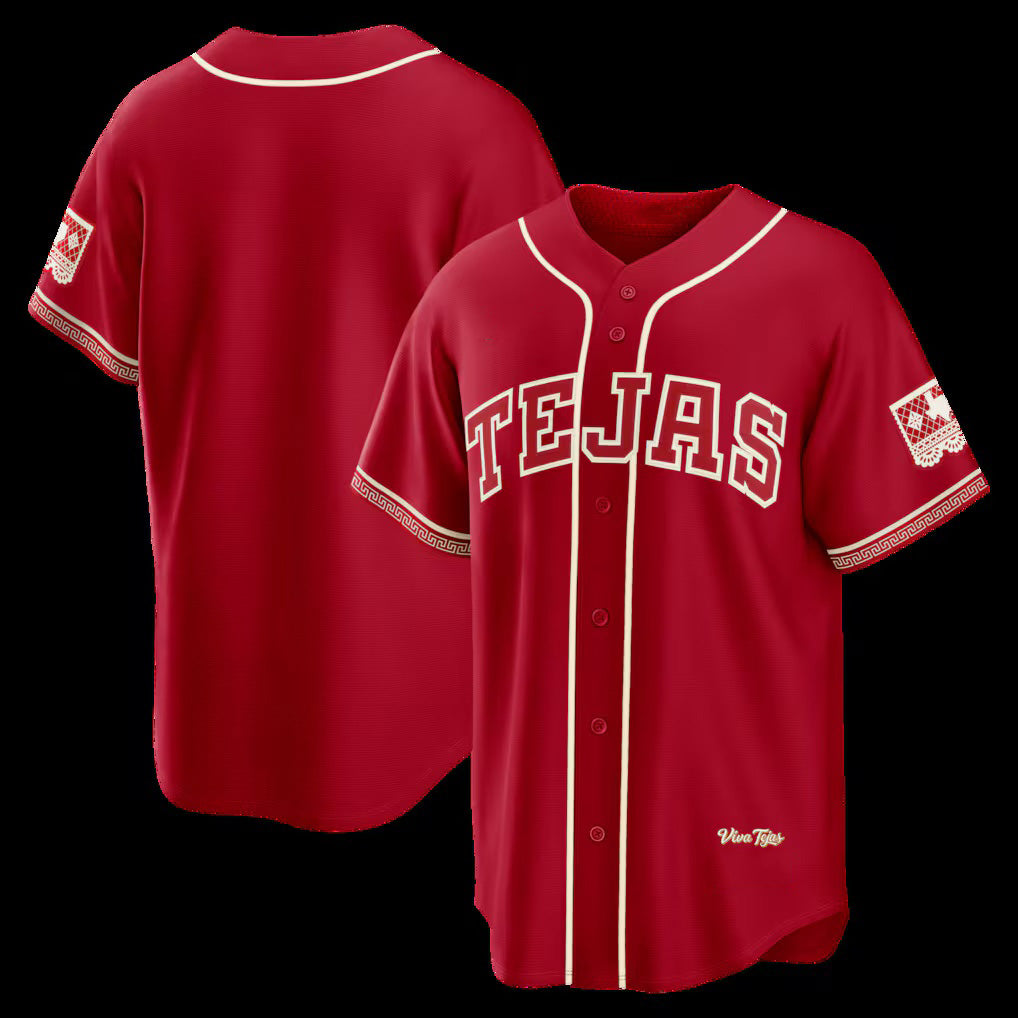 Texas Rangers Red 2026 City Connect Stadium Stitched Baseball Jersey