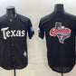 Texas Rangers Team Big Logo Black Gothic Mexico 2025 Vapor Premier Limited Stitched Baseball Jersey
