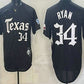 Texas Rangers #34 Nolan Ryan Black Gothic Mexico 2025 Vapor Premier Limited Baseball Jersey