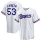 Texas Rangers #53 Adolis García 2023 World Series Replica Player Jersey – White Baseball Jersey