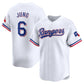 Texas Rangers #6 Josh Jung Home Limited Player Jersey - White Stitched Baseball Jersey