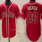 Texas Rangers #80 Kumar Rocker Red 2026 City Connect Stadium Baseball Jersey