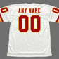 Custom KC.Chiefs Mitchell & Ness Throwback Collection White Stitched American Football Jerseys