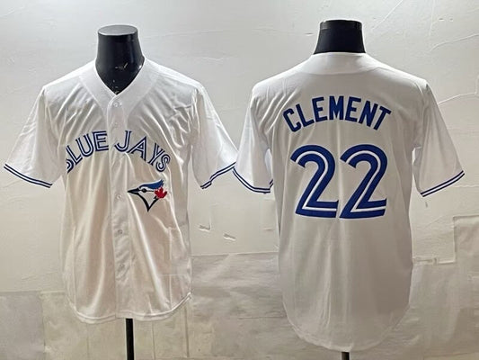 Toronto Blue Jays #22 Ernie Clement white 50th Anniversary Alternate Limited Baseball Jersey